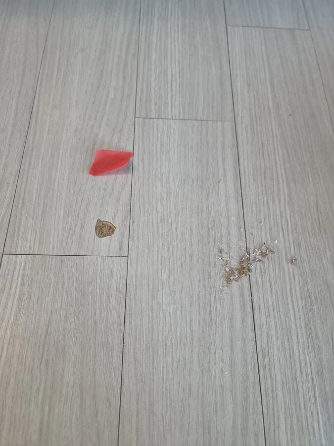 마루 이음새 보수 보수 전